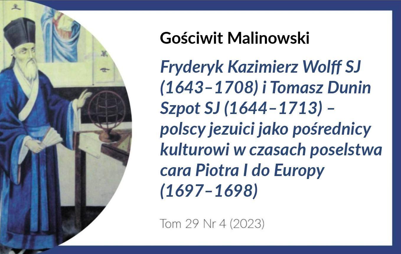 Fryderyk Kazimierz Wolff SJ i Tomasz Szpot SJ 